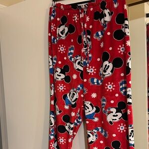 Disney store Red Mickey Mouse Pajama Bottoms
Used in great condition